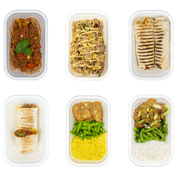 Beef chicken combo box 12 meals